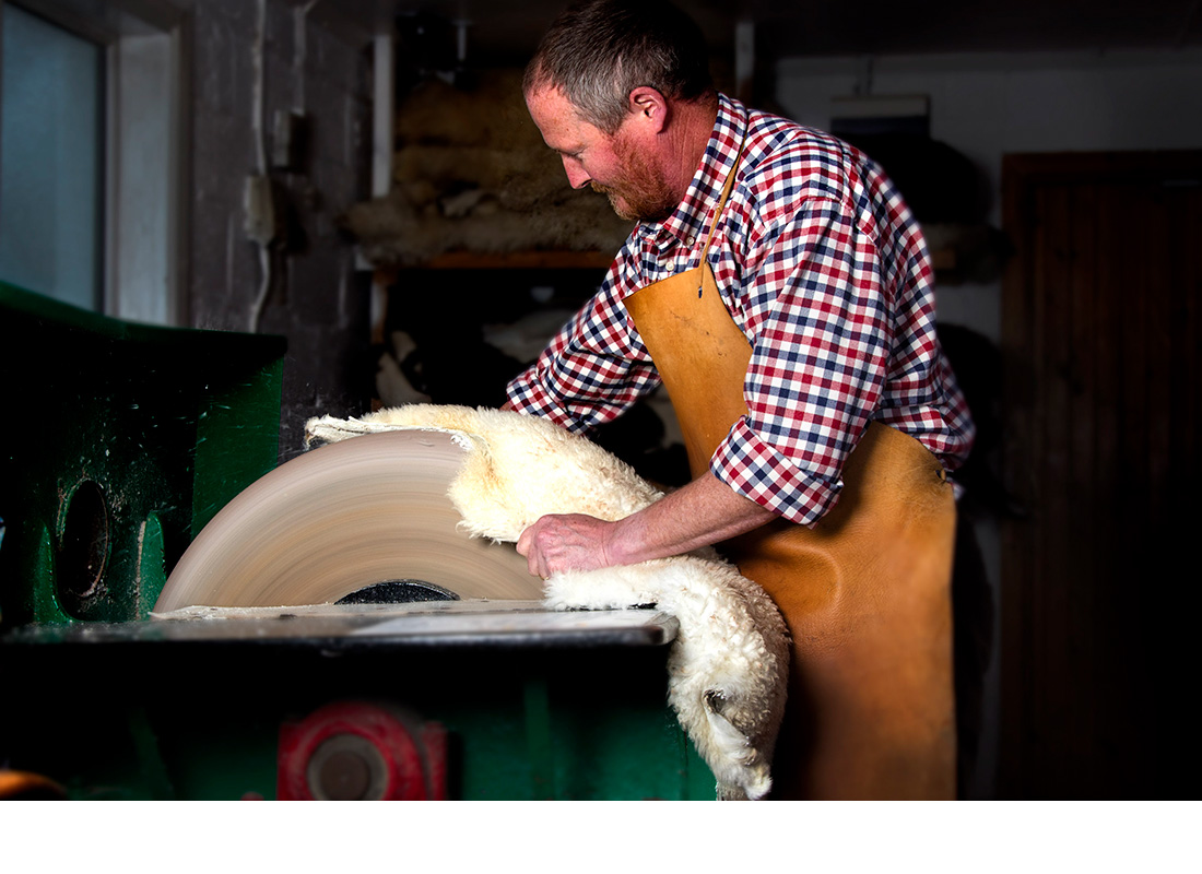 Photography of the Skyeskyns Tannery - Skye.